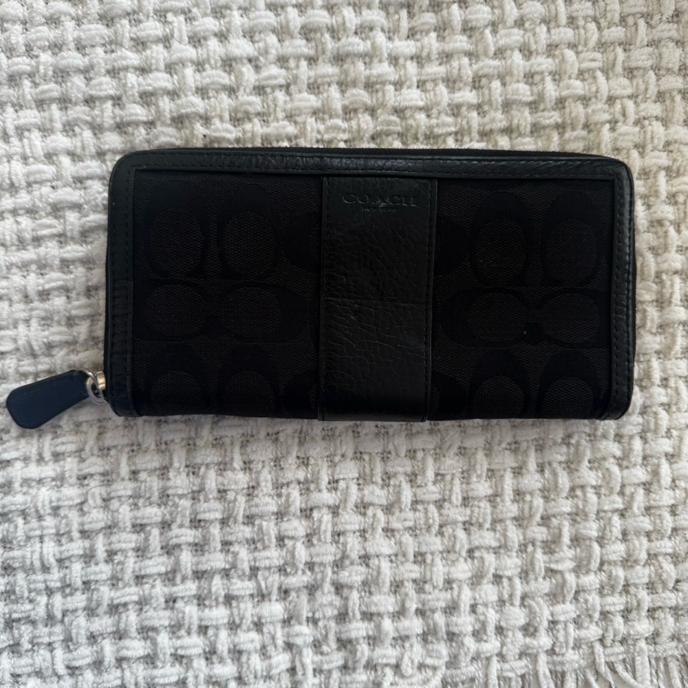 Coach Zip Around Wallet